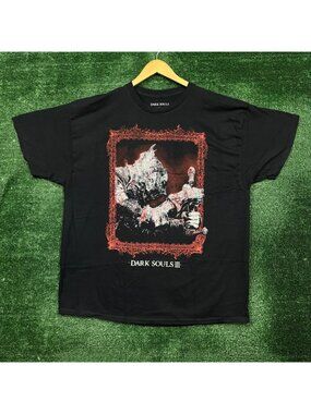 Dark Souls And So It is That Ash Seeketh Embers Double sided T-Shirt Size 2X